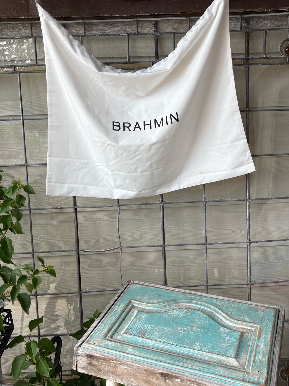 BRAHMIN XL Huge Drawstring Empty Dust Bag 27.5” X 22” Luxury Storage Travel